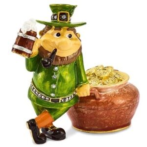 Bejeweled lucky leprechaun by Jere